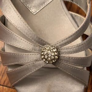 Great condition women’s David Tate open toe evening shoe